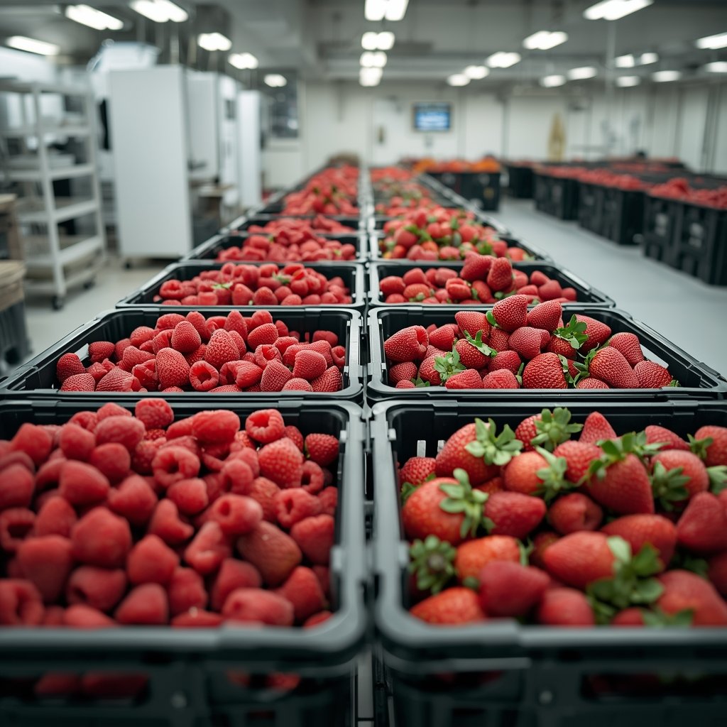 Prerada i skladištenje jagodičastog voća u hladnjači